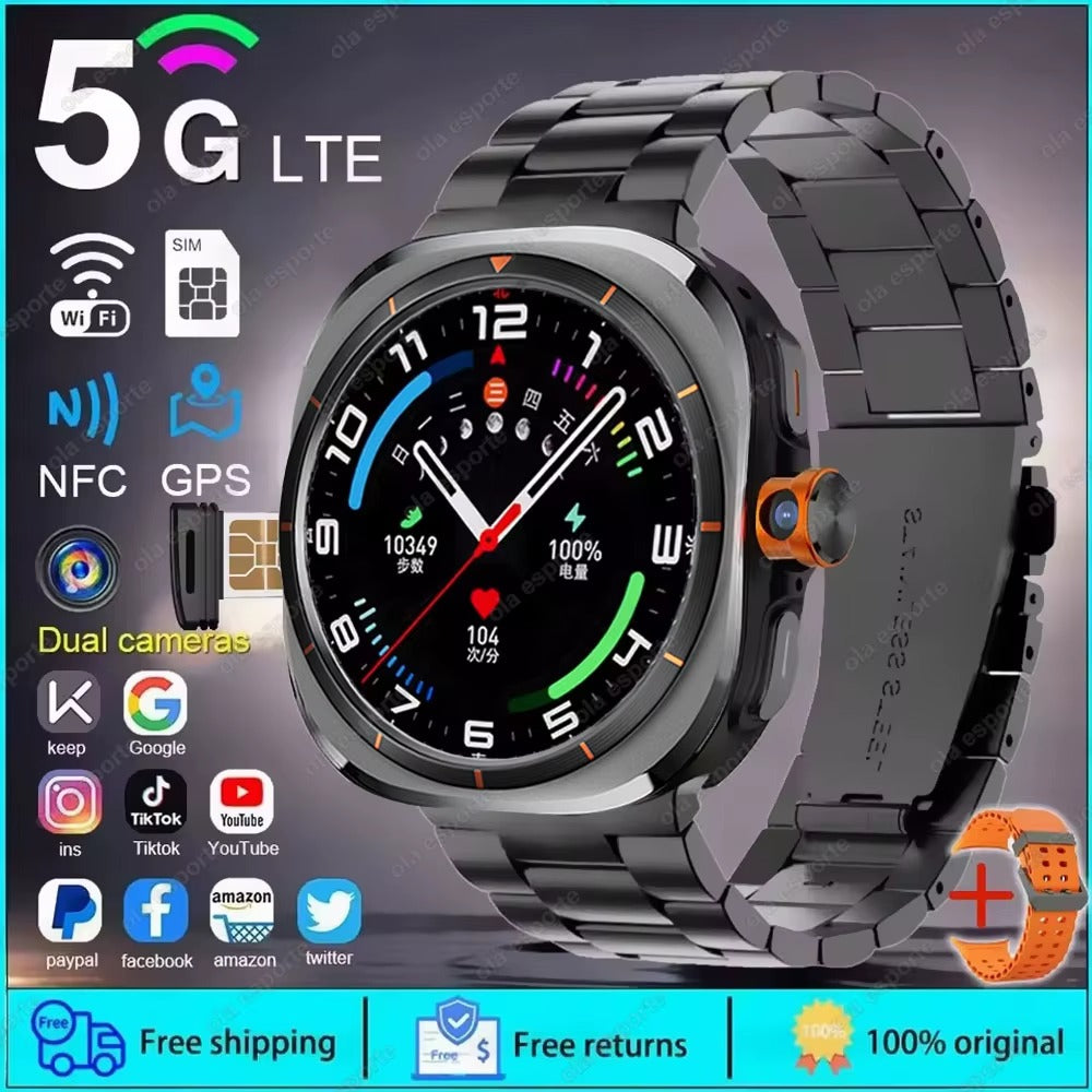 5G Smartwatch – Camera, GPS, NFC, 32GB, SIM Compatible