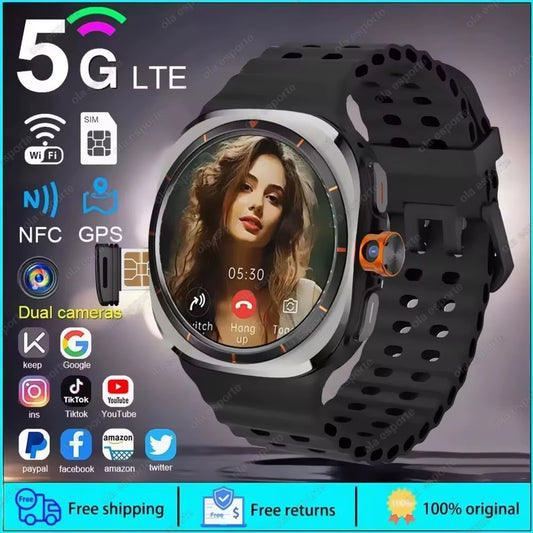 5G Smartwatch – Camera, GPS, NFC, 32GB, SIM Compatible