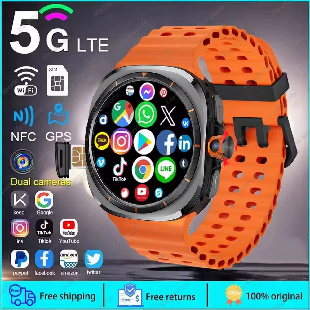 5G Smartwatch – Camera, GPS, NFC, 32GB, SIM Compatible