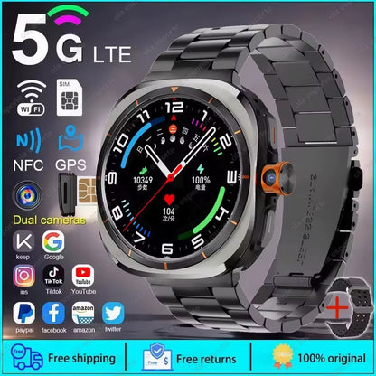 5G Smartwatch – Camera, GPS, NFC, 32GB, SIM Compatible