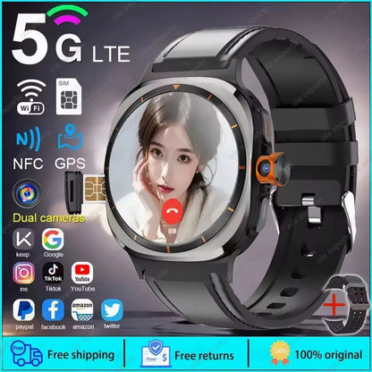 5G Smartwatch – Camera, GPS, NFC, 32GB, SIM Compatible