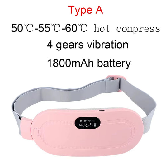 Electric Menstrual Cramp Relief Heating Pad Belt